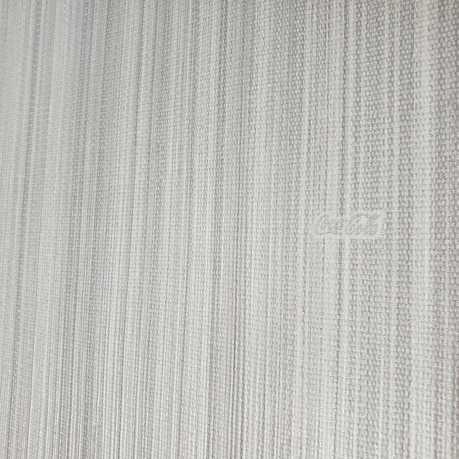 Z41205 Zambaiti gray off white silver metallic vertical stria 
