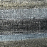 Z41234 Zambaiti Faux Abaca bark blue gray black gold textured Wallpaper