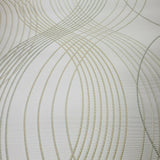 Z44517 Zambaiti beige cream gold metallic wave Textured wavy lines 3D wallpaper