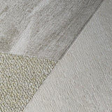 Z44524 Zambaiti taupe tan beige cream faux cow skin textured geometric Wallpaper