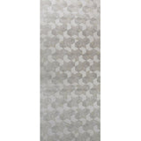 Z44524 Zambaiti taupe tan beige cream faux cow skin textured geometric Wallpaper