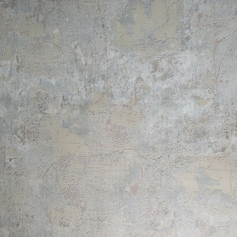 Z44546 Zambaiti Industrial green grey rusted Plaster Concrete Textured wallpaper