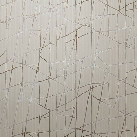 Z44553 Zambaiti beige tan cream gold metallic Textured abstract lines 3D Wallpaper