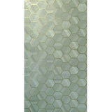 Z44803 Lamborghini Hexagon green gold faux grasscloth Wallpaper