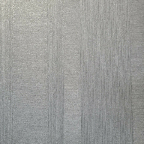 Z44927 Large sripes Faux fabric lines gray Striped Wallpaper