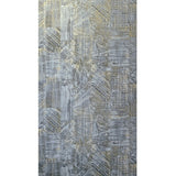 Z44947 Geometry Industrial gray silver gold metallic Wallpaper 