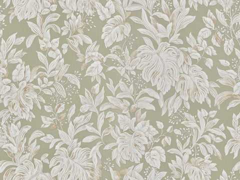 Z46052 Trussardi Floral Beige textured wallpaper 3D