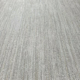 Z63032 Zambaiti Gray silver metallic faux fabric textured stria lines Wallpaper