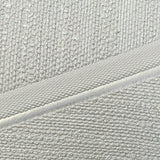 Z63039 Zambaiti white metallic faux cloth fabric textured geometric trellis Wallpaper