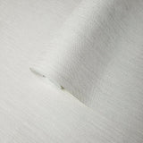 Z63040 Zambaiti Modern plain embossed White faux fabric textured Wallpaper