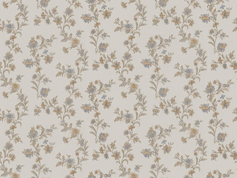 Z66856 White Satin Flowers wallpaper non-woven textured 3D