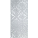 Z72011 Zambaiti Silver gray metallic textured floral Victorian damask Wallpaper