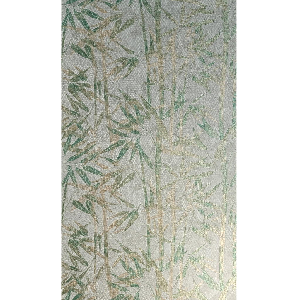 Z90025 LAMBORGHINI 2 Floral Bamboo brass metallic Green Wallpaper ...