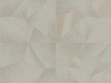 Z90027 LAMBORGHINI 2 Geometric Triangles Cream Beige 3d Wallpaper
