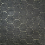 Z90043 Lamborghini geometric Hexagon gray black gold Wallpaper