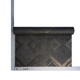 Z90044 LAMBORGHINI 2 honeycomb dots Black Bronze Metallic textured Wallpaper