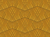Z90074 LAMBORGHINI 2 Geometric Gold Textured 3D Panel