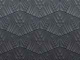 Z90075 LAMBORGHINI 2 Geometric Gray Textured 3D Panel