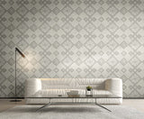 Z90041 LAMBORGHINI 2 Geometric Textured Beige Wallpaper