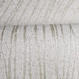 Z202 Zebra Mica chip stones Ivory Beige tan Wallpaper 