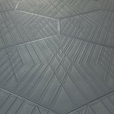 Z90003 LAMBORGHINI 2 Geometric Dark gray hexagon Trellis Wallpaper
