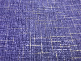 L488-03 Purple Blue Gold metallic lines textured Wallpaper plain
