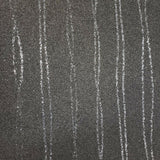 X3060 Gray mica vermiculite stones ripple wave glitter silver wallpaper