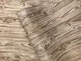 V319-12 Wallpaper Brown gold rustic wood planks boards textured