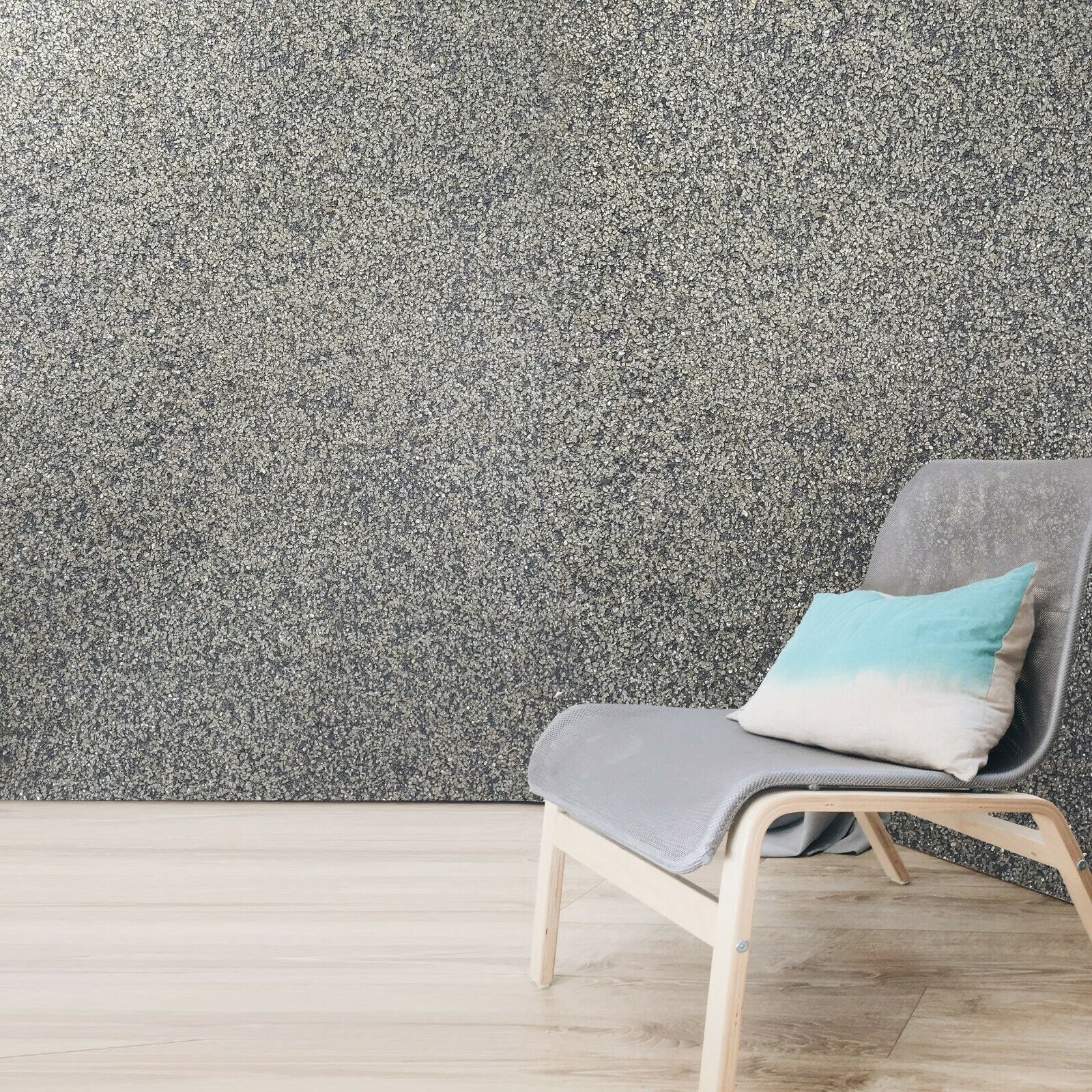 Grey Glitter Wallpaper