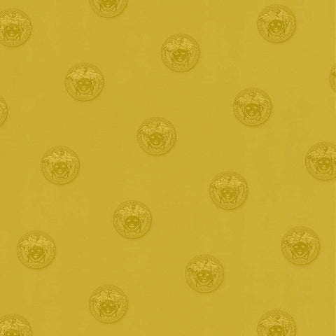34862-4 Versace Vanitas Motif Gold Wallpaper