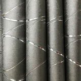 Y6201405 Grey Charcoal Metallic Wave Wallpaper