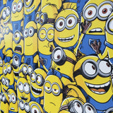 WM11501 Despicable me Minions Yellow Blue 3D Kids Room Wallpaper
