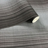 135025 Charcoal Striped Gray black lines Wallpaper - wallcoveringsmart