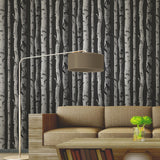 2900-31052 Brewster Distinctive Black Birch Tree Wallpaper