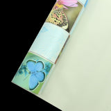 C932-03 Blue Butterfly Tile Floral Wallpaper - wallcoveringsmart