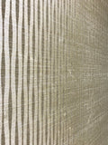 165020 Brass Gold Metallic Flock Textured Lines Wallpaper