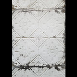 2767-22305 White Reclaimed Distressed Tin Ceiling Wallpaper