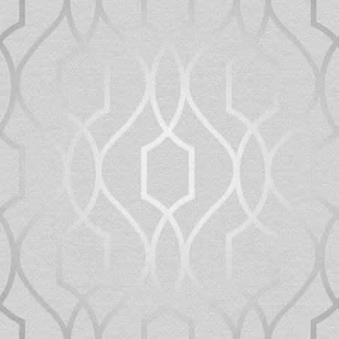 WM29450101 Silver Foil Metallic textured wavy lines waves Wallpaper –  wallcoveringsmart