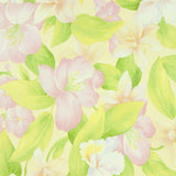 Floral Tropical Bright Flower Wallpaper