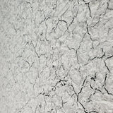 Wallpaper textured modern faux cracked plaster White Grey Black silver