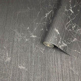 165046 Plain Gray Metallic Wallpaper