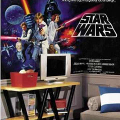 Star Wars Wandtattoo – Klassisches Design, Abziehbar & Rückstandsfrei Für Wände & Glatte Flächen