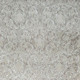4505-01 Slavyanski Floral Victorian damask pink beige cream pearl metallic Textured Wallpaper