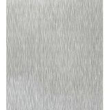 H206-10 Slavyanski Textured gray white black silver metallic faux fabric stria lines Wallpaper