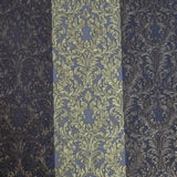 4506-06 Striped Victorian purple brass gold metallic Textured Wallpaper