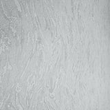 3628-01 White gray silver metallic faux plaster wave stroke Wallpaper